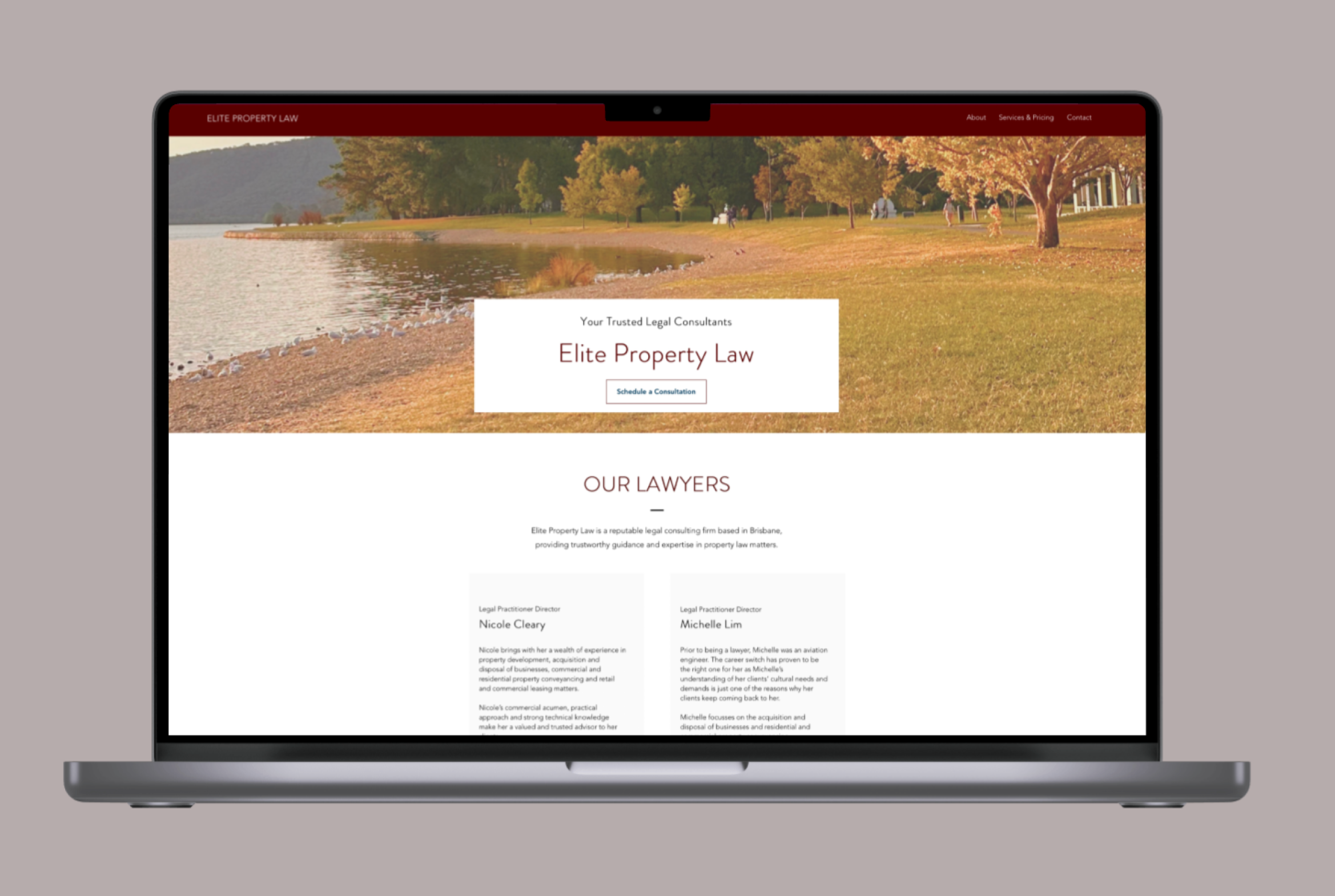 Elite Property Law Website